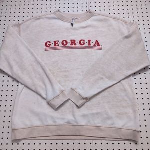 Chick-d Georgia Oversized Lightweight Sweatshirt, Size Medium